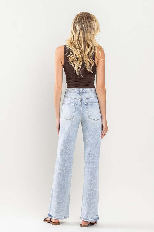 90s Vintage Super High Rise Flare Jeans