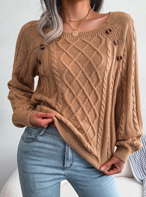 Square Neck Sweater