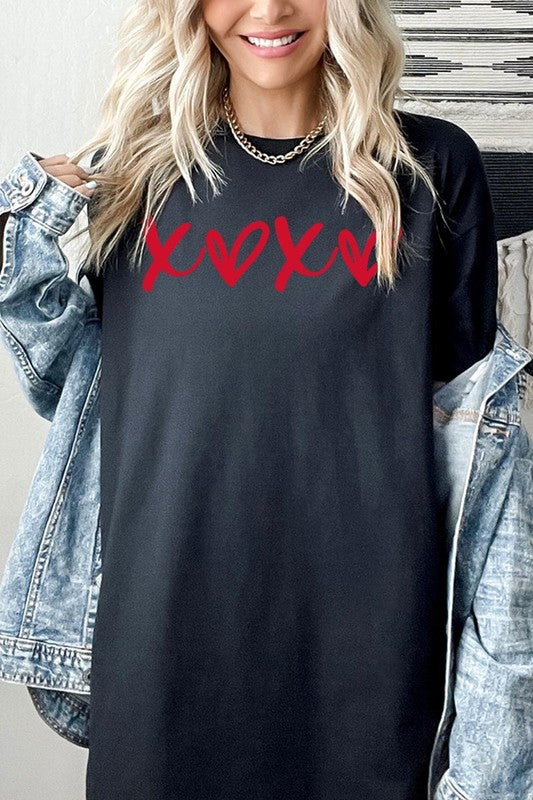 XOXO Graphic Heavy Cotton Tee