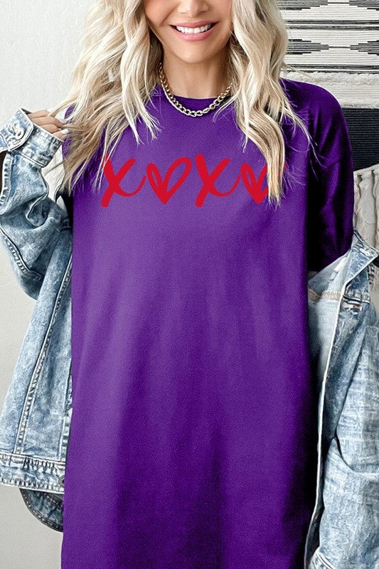 XOXO Graphic Heavy Cotton Tee