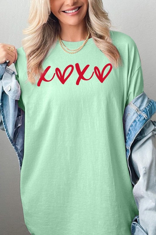 XOXO Graphic Heavy Cotton Tee