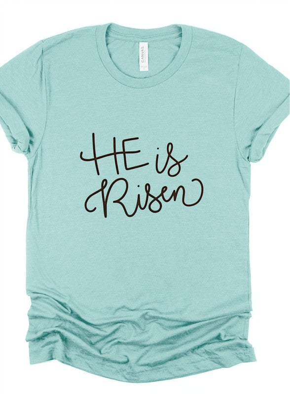 He is Risen Crewneck Tee